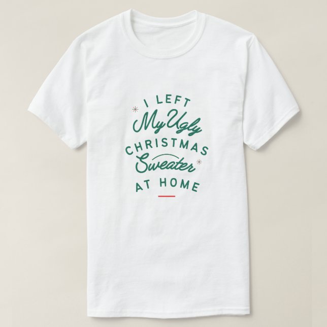 Dejé Mi Desagradable Suéter De Navidad En Navidad  (Diseño del anverso)