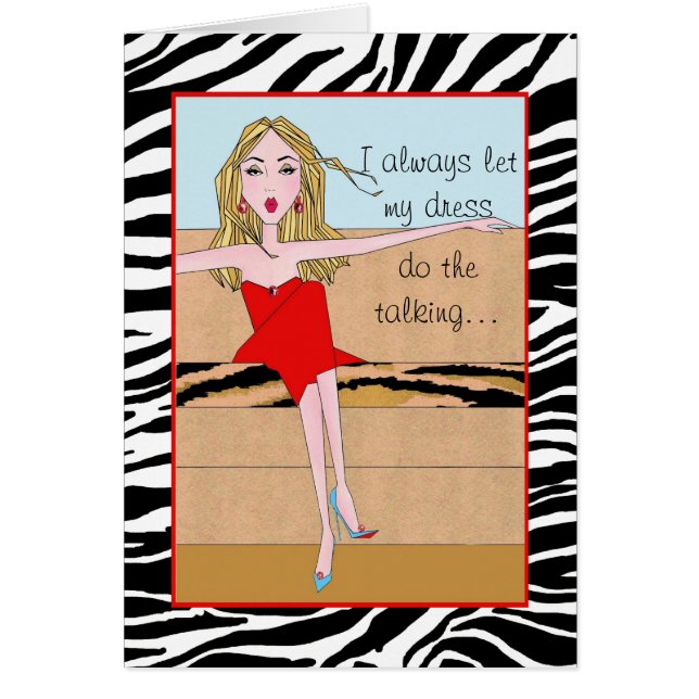 Dejé que mi vestido hablara... habla todos los idi (Frente)