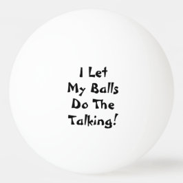 Dejé Que Mis Bolas Hagan La Divertida Conversación