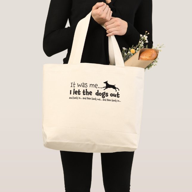 Dejé Salir A Los Perros Con La Bolsa De La Teta (Anverso (producto))