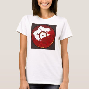 Deje su camiseta de la mandala de la floración de