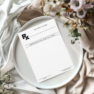 Deje su Receta para el Éxito Tarjeta de Consejos