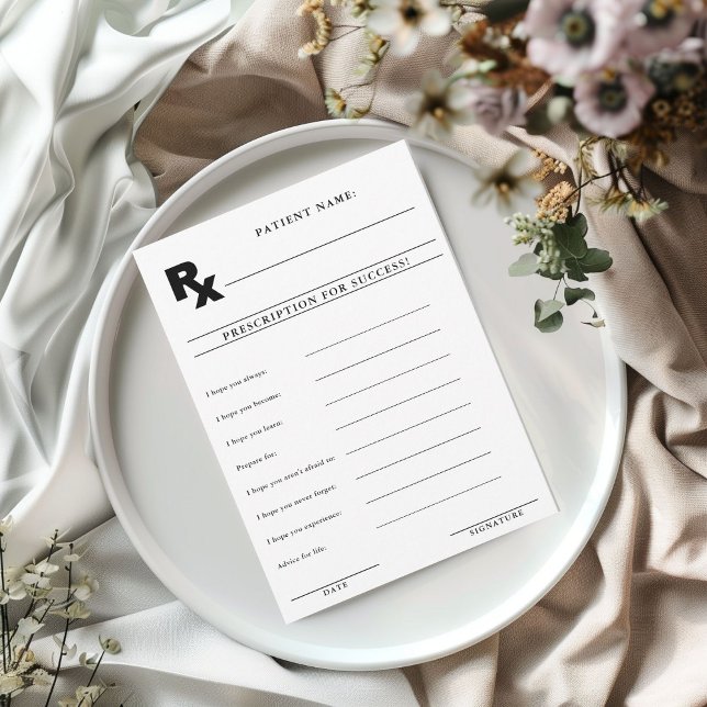 Deje su Receta para el Éxito Tarjeta de Consejos (Subido por el creador)