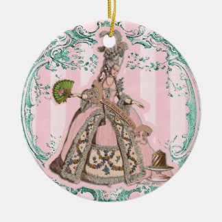 Déjelos comer el ornamento rosado de Marie