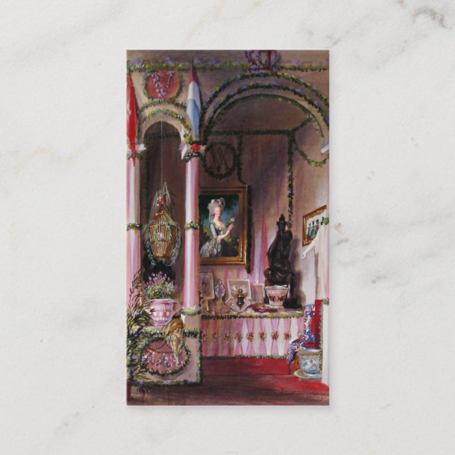 Déjelos comer tarjetas de visita del ~ de la torta (Anverso)