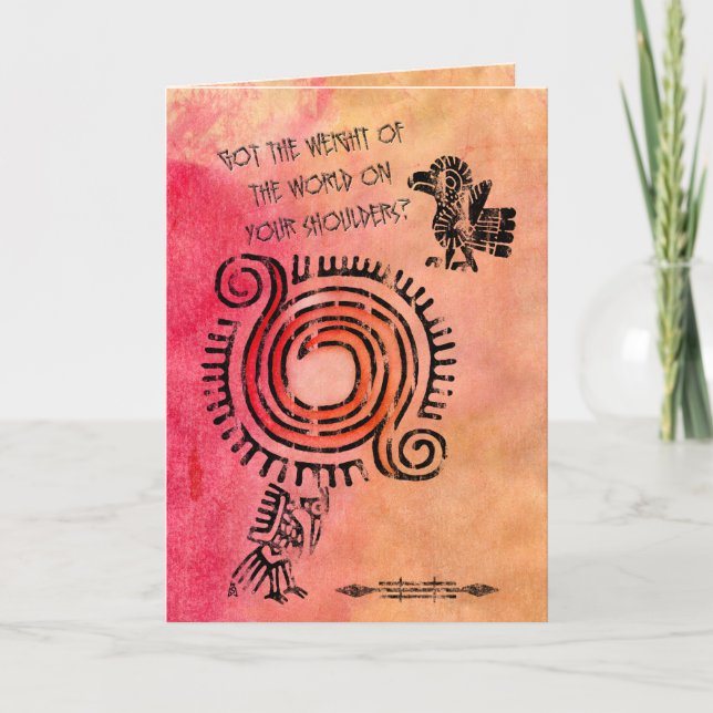 Déjeme ayudar (la tarjeta de la amistad) (Anverso)