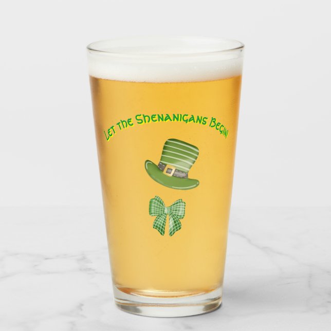 "Dejen que empiecen los senanigans" (Anverso (lleno))