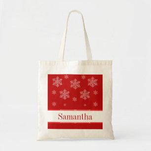 Dejen que la bolsa de la nieve sea roja