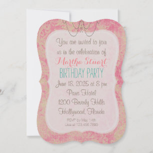 Déjenlos comer pastel ~ Invitaciones / RSVP