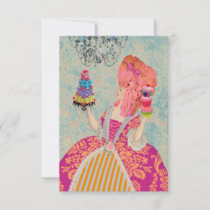 Déjenlos comer pastel ~ Invitaciones / RSVP
