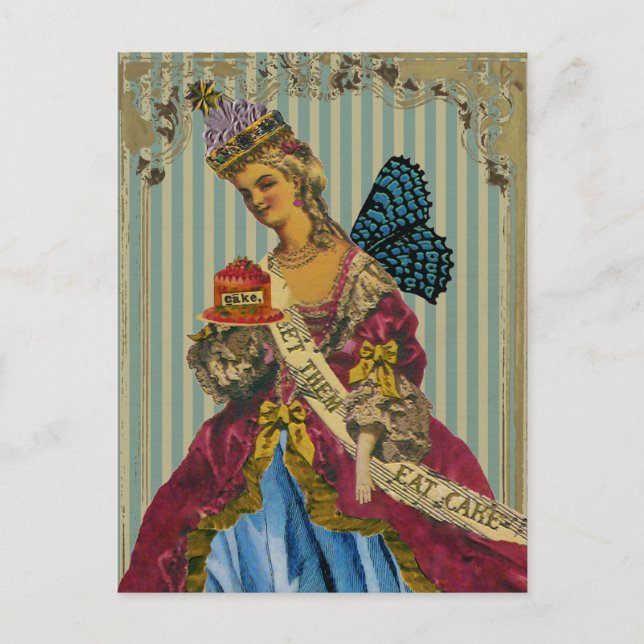 Déjenlos Comer Pastel ~ Postcard / Invitaciones #1 (Anverso)