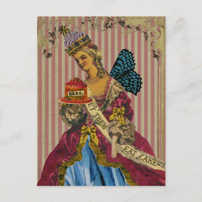 Déjenlos Comer Pastel ~ Postcard / Invitaciones #1 (Anverso)