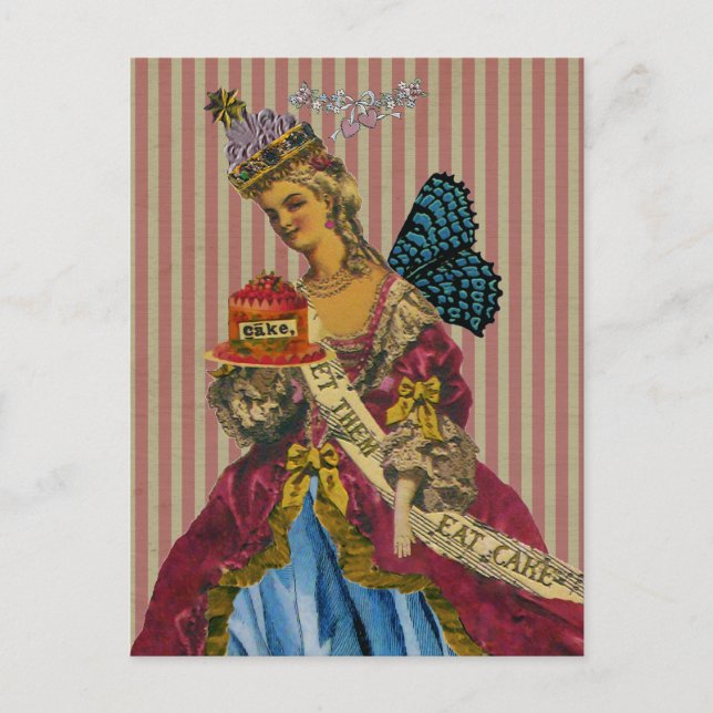 Déjenlos Comer Pastel ~ Postcard / Invitaciones #1 (Anverso)