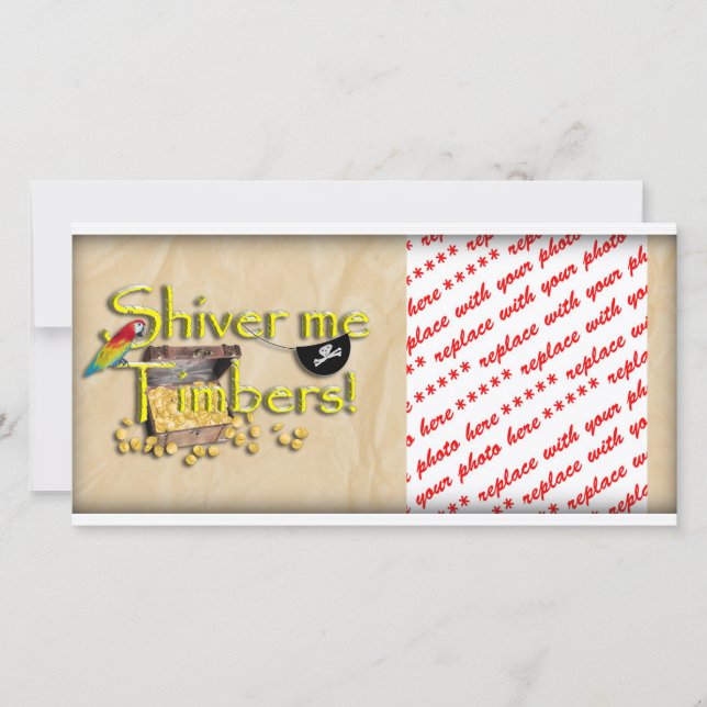 ¡DÉJENME LAS MAREAS! Texto con el pecho pirata (Anverso)