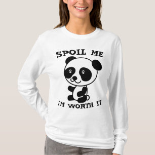 DÉJENME QUE VALE LA PENA, PANDA BEAR Camisetas