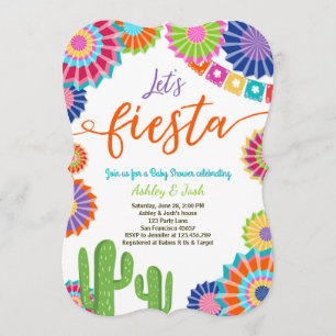 Déjenos cactus del mexicano de la invitación de