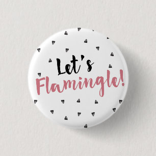 ¡Déjenos Flamingle! Botón
