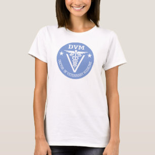 ` Del camisetas del caduceo DVM