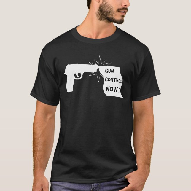 Del control de armas camiseta ahora (Anverso)