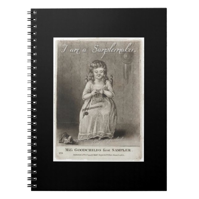 ~ del cuaderno espiral de Samplermakers de (Frente)