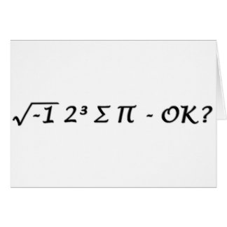 ¿∏ del ∑ del ³ √-1 2 - yo comí una cierta