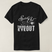 Del espiral camiseta básica hacia fuera -