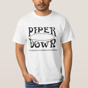 Del gaitero camiseta abajo