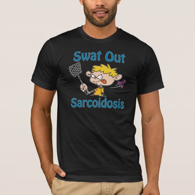 Del golpe violento camisa de la sarcoidosis hacia (Anverso)
