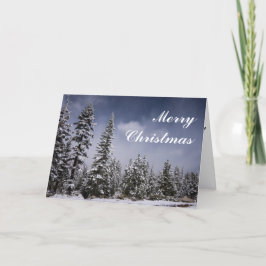 Del invierno tarjeta de Navidad otra vez