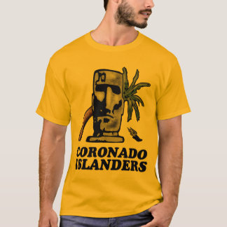 Del isleño de la pista camiseta básica del frente