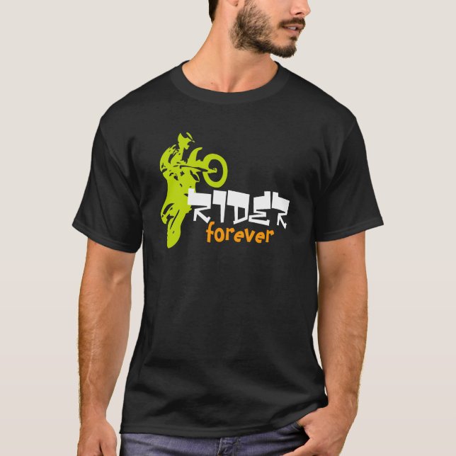 Del jinete camiseta para siempre (Anverso)