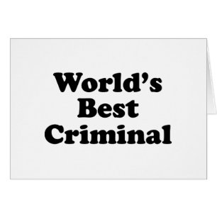 Del mundo el criminal mejor