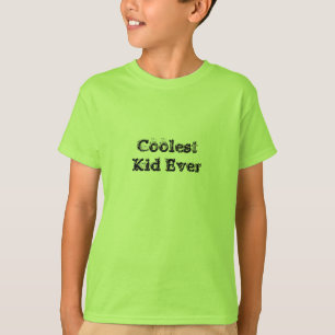 Del niño la camiseta más fresca nunca