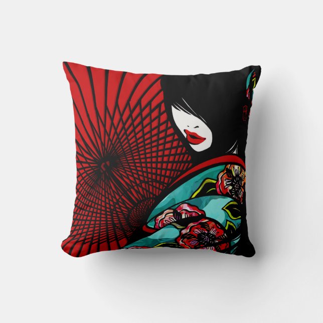 Del Peony del zen de SajuArt almohada de "Bangasa (Anverso)