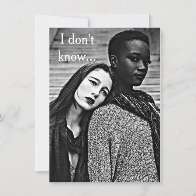 Del romance del BI LGBT tarjeta racial del "amor (Anverso)