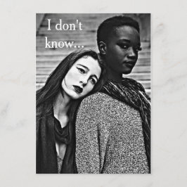 Del romance del BI LGBT tarjeta racial del "amor