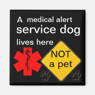 Del servicio del perro de las vidas imán alerta