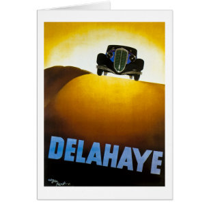 Delahaye - anuncio del vintage
