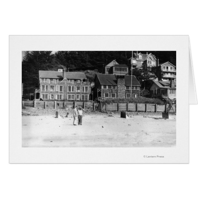 DeLake, Oregon View of Canyon Drive Apts. (Anverso (Horizontal))