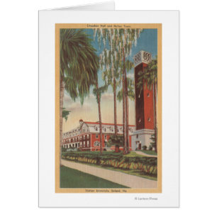 Deland, la Florida - vista de la universidad de