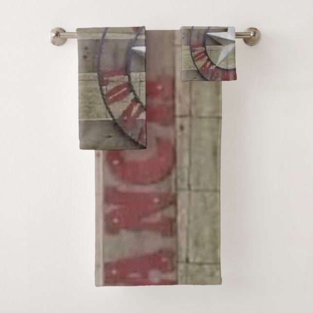 Delaney Ranch Bath Towel Set (In situ)