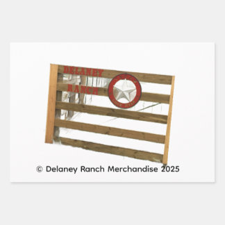 Delaney Ranch Envoltura de papel de hoja plana de