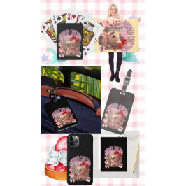 DELANTAL チワワのケーキ屋さん、スイーツ好き、お菓子作り、動物好きへのギフト、可愛い、犬好き