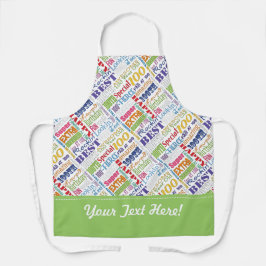 Delantal 100.ª fiesta de cumpleaños: regalos personalizados