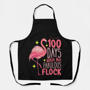 Delantal 100 Días Con Mi Fabulosa Manada Escuela de Flamenc
