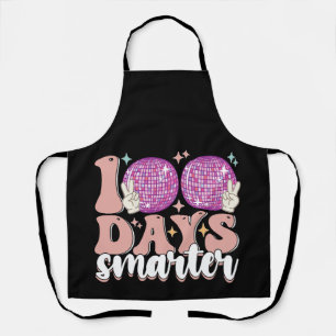 Delantal 100 días más inteligente disco bola 100º día de cl