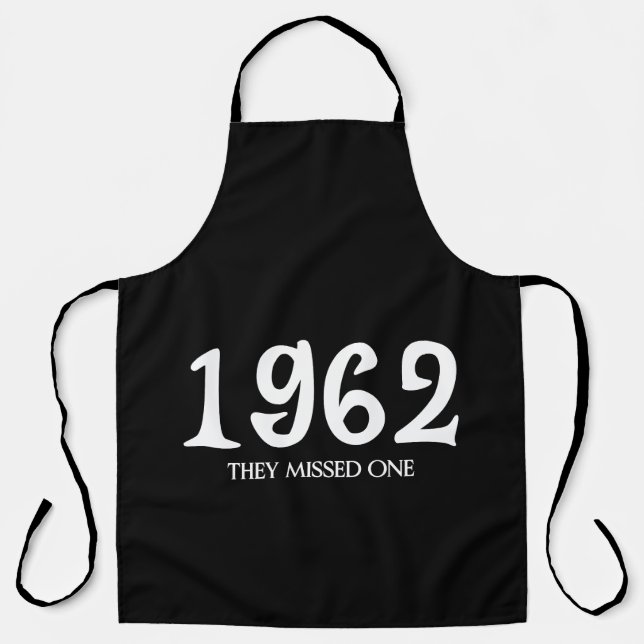 Delantal 1962 Perdieron Un Halloween De La Bruja Salem (Anverso)