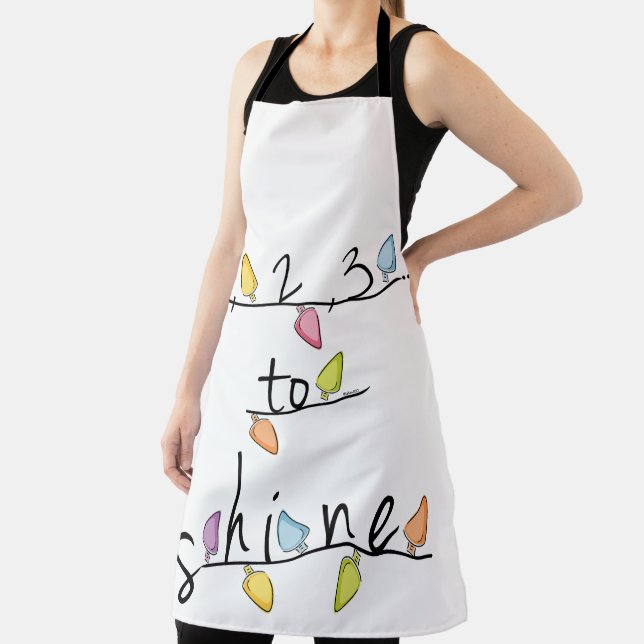 Delantal 1, 2, 3... Shine Baby (in situ)