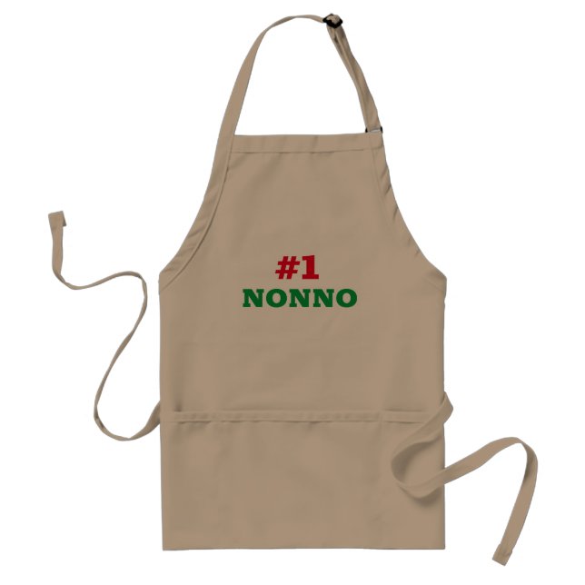 Delantal #1 Apron Adulto no Adulto (Frente)