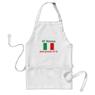 Delantal #1 italiano Nonna (abuela)